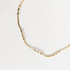 Pulseira Bolinhas Polidas Maria Banho Ouro 18k