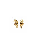 Brinco Folha Maria P Banho Ouro 18K