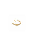 Piercing Fake Cravejado Elis Banho Ouro 18k