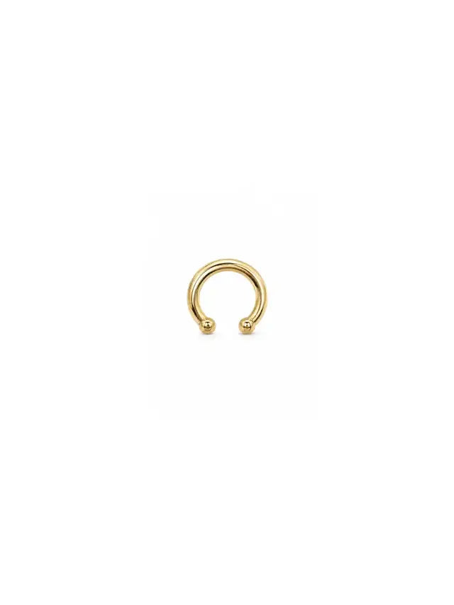 Piercing Fake Bold Banho Ouro 18k