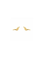 Brinco Linha Orgânica Banho Ouro 18k