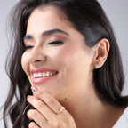 Anel Baguete Zircônia - Bruna Semijoias