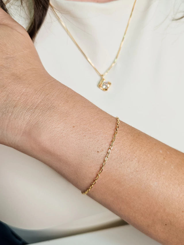 Pulseira Cartier Banho Ouro 18K