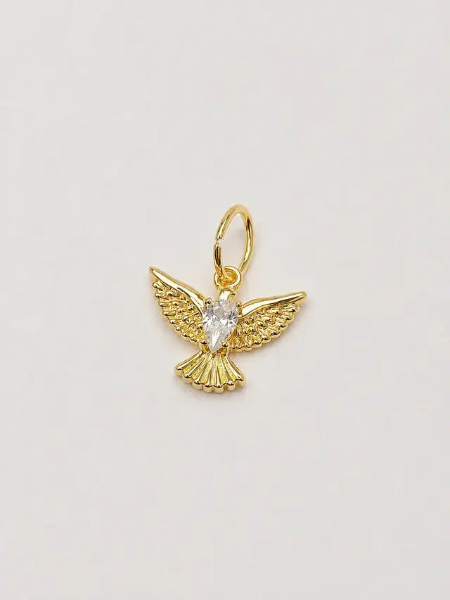 Pingente Espirito Santo Banho Ouro 18k