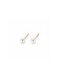 Brinco Pérola 5 mm Banho Ouro 18K