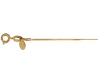 Colar Corrente Rabo de Rato Lisa 45cm - Bruna Semijoias