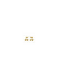 Brinco Mini Maya Cereja - Banho Ouro 18k