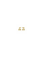 Brinco Mini Maya Cereja - Banho Ouro 18k