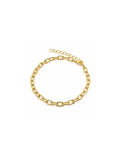 Pulseira Corrente Elos Banho Ouro 18k