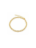 Pulseira Corrente Elos Banho Ouro 18k
