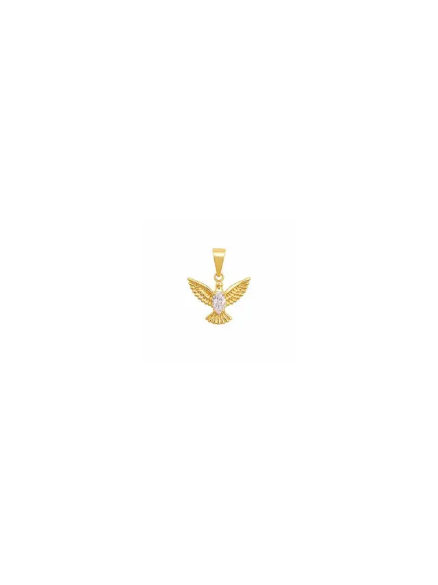 Pingente Espirito Santo Banho Ouro 18k